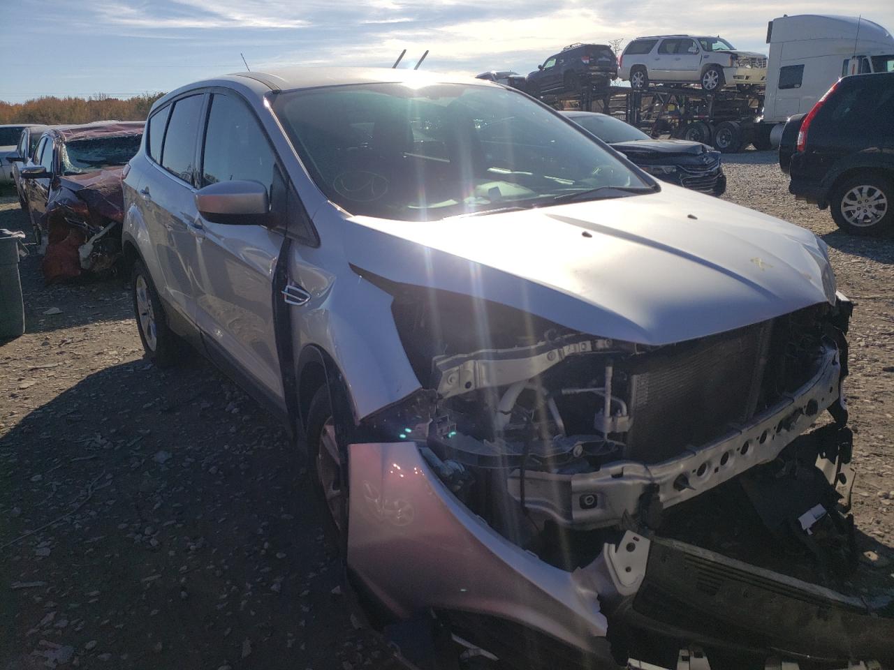 FORD ESCAPE SE 2014 with VIN 1FMCU0GX4EUD13990 - Photo from auction