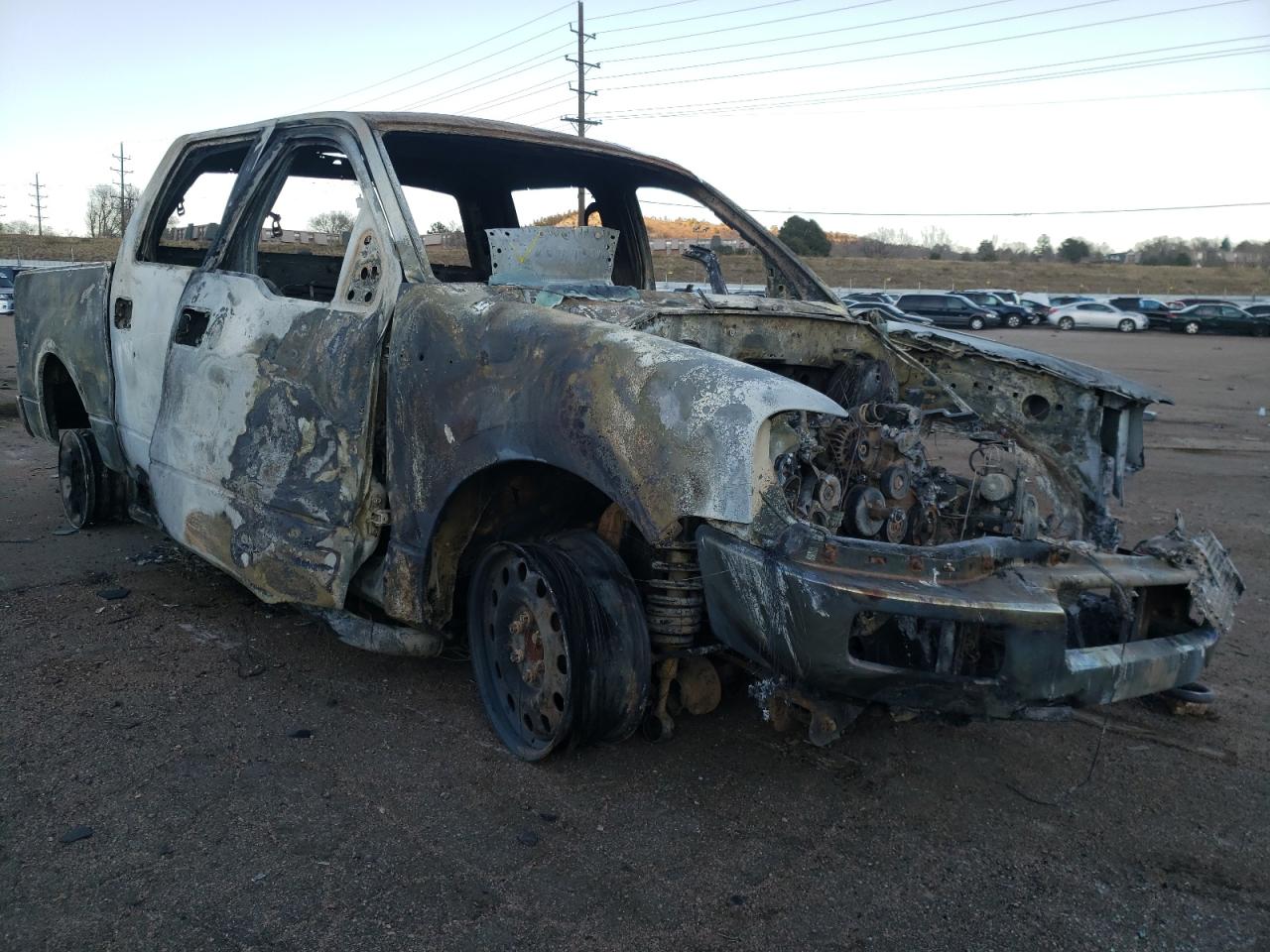 FORD F150 SUPER 2004 with VIN 1FTPW14534KD14969 - Photo from auction