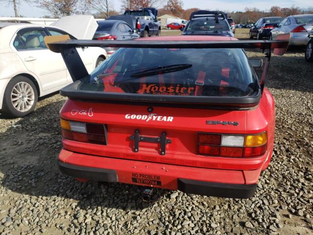 Photo 6 from auction – 1986 PORSCHE 944 with VIN WP0AA0947GN460776
