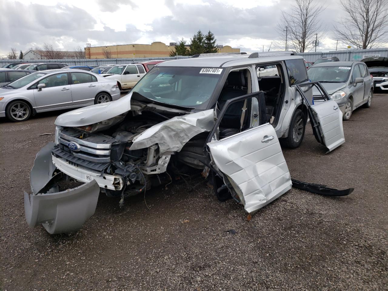 Photo 2 from auction – 2010 FORD FLEX SEL with VIN 2FMGK5CC0ABB21540