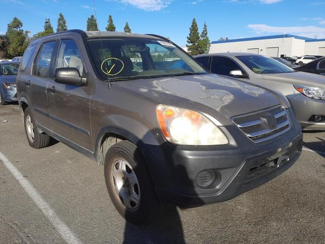 HONDA CR-V LX 2006 with VIN JHLRD68586C002023 - Photo from auction