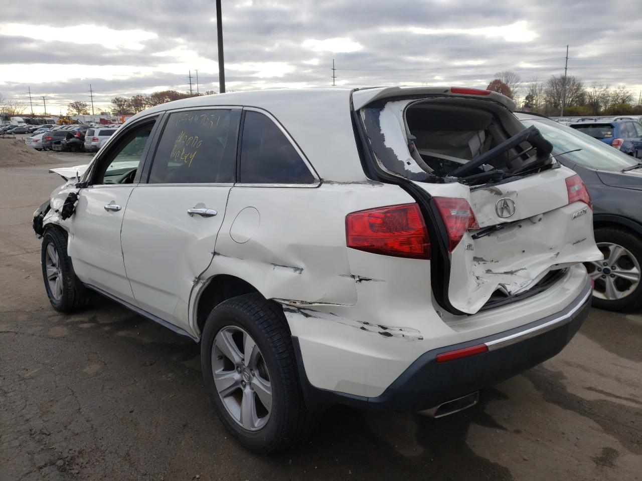Photo 3 from auction – 2011 ACURA MDX TECHNO with VIN 2HNYD2H60BH532482