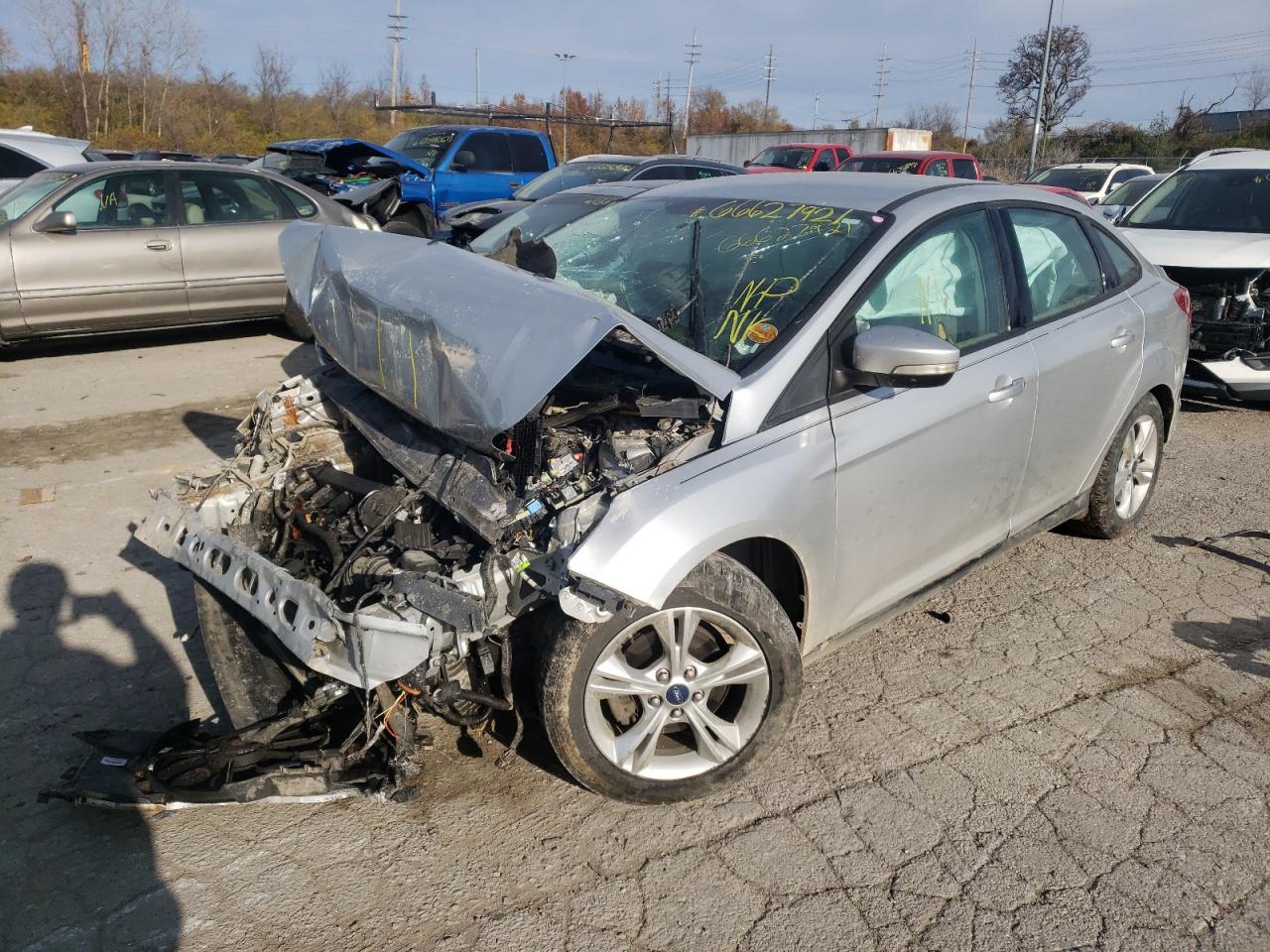 Photo 2 from auction – 2014 FORD FOCUS SE with VIN 1FADP3F28EL288272