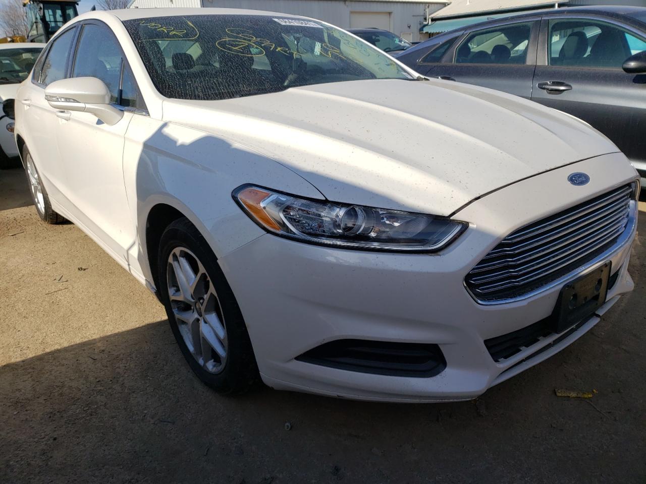 FORD FUSION SE 2013 with VIN 3FA6P0HR0DR376802 - Photo from auction