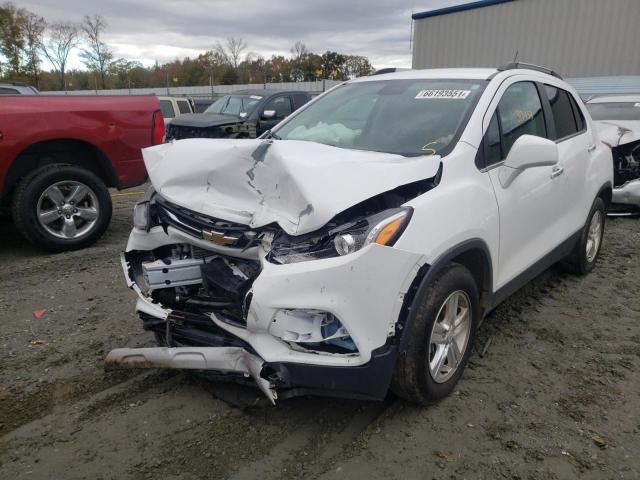 Photo 2 from auction – 2019 CHEVROLET TRAX 1LT with VIN 3GNCJLSB4KL144979