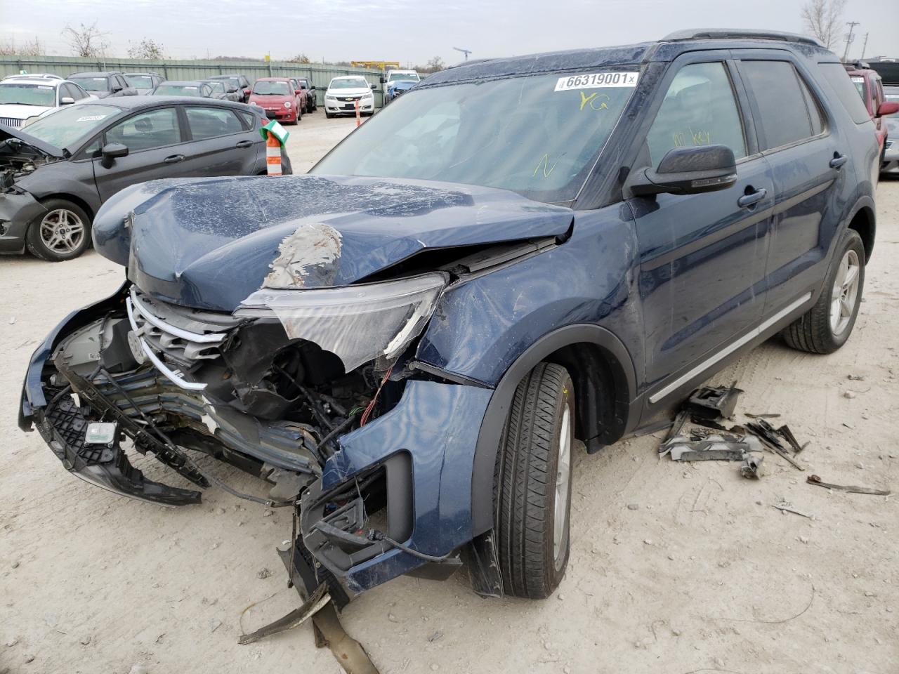 Photo 2 from auction – 2017 FORD EXPLORER X with VIN 1FM5K8D80HGD33571