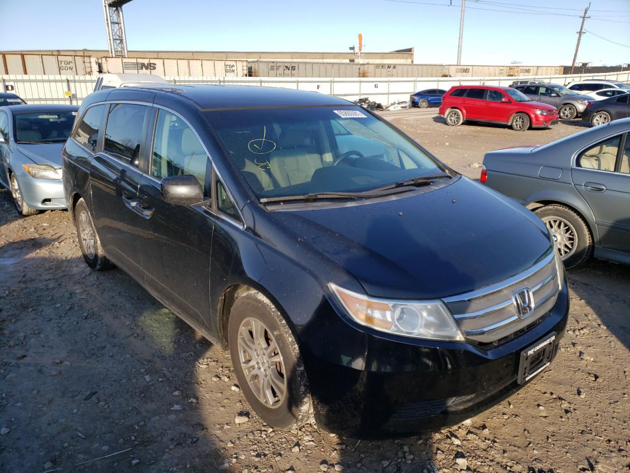 Photo 1 from auction – 2012 HONDA ODYSSEY EX with VIN 5FNRL5H48CB144338