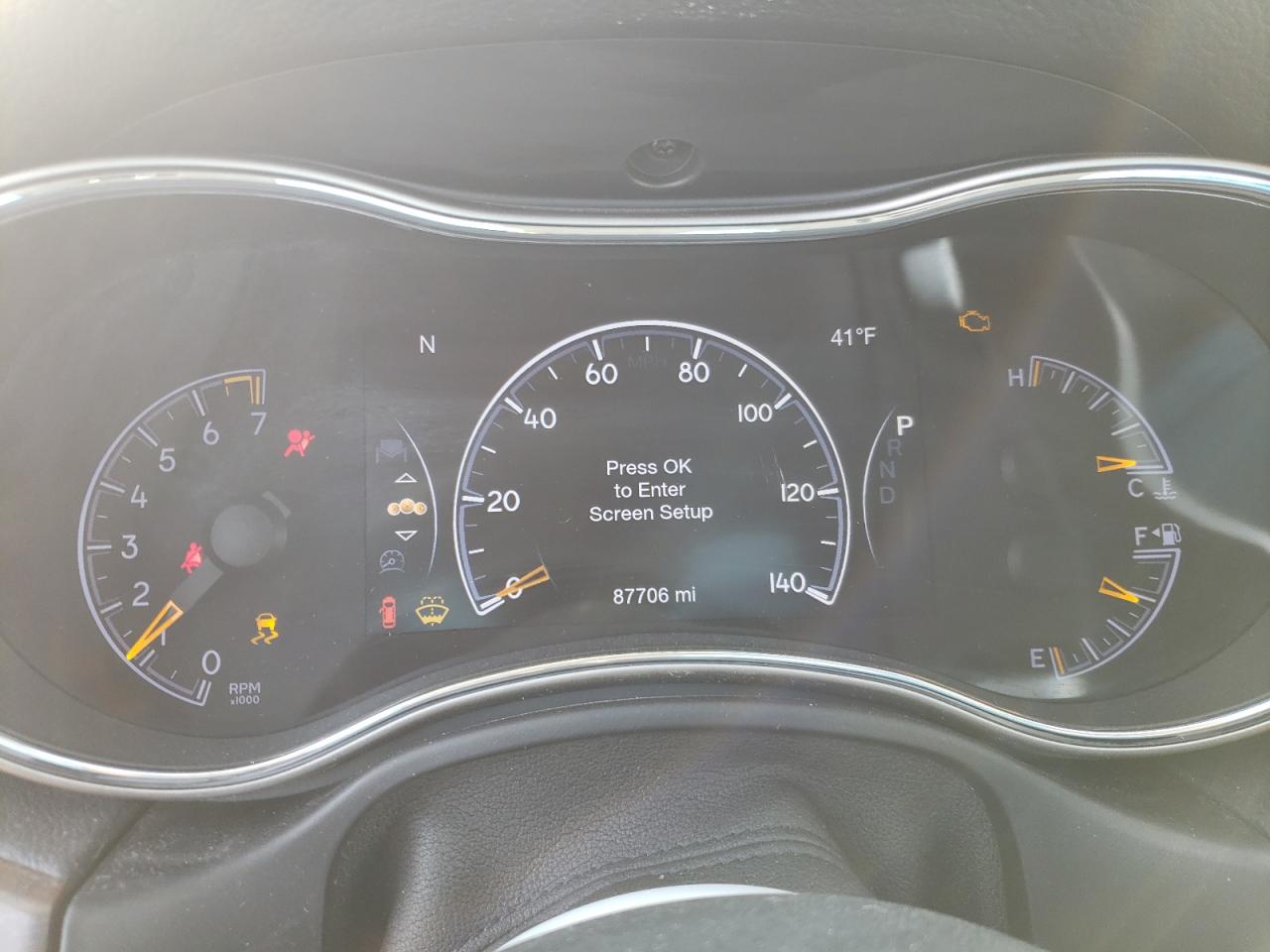 Photo 8 from auction – 2017 JEEP GRAND CHER with VIN 1C4RJFBG0HC785874