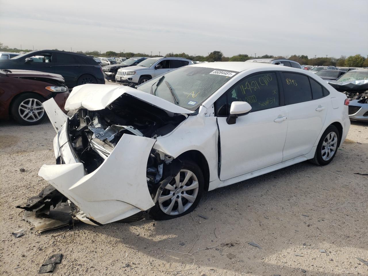 Photo 2 from auction – 2020 TOYOTA COROLLA LE with VIN 5YFEPRAE7LP124342