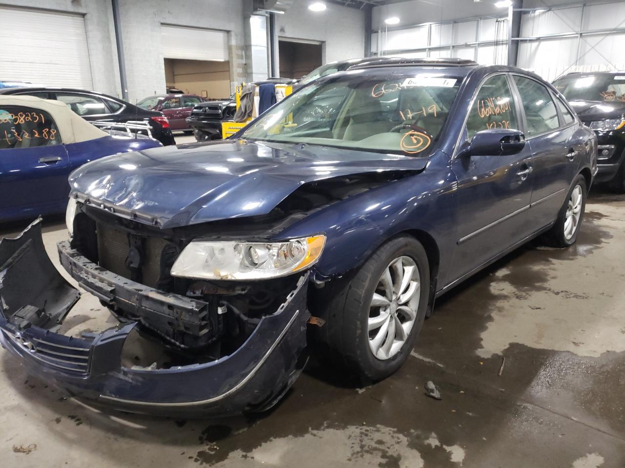 Photo 2 from auction – 2008 HYUNDAI AZERA SE with VIN KMHFC46F18A252717