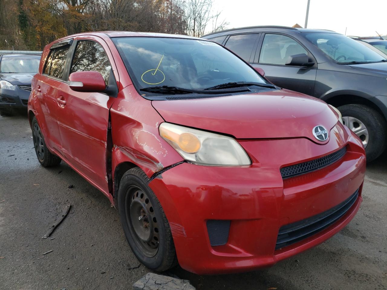 SCION XD 2008 with VIN JTKKU10458J012827 - Photo from auction