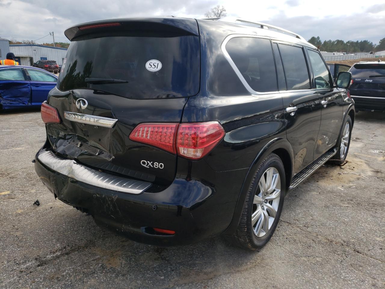 Photo 4 from auction – 2014 INFINITI QX80 with VIN JN8AZ2ND8E9751291