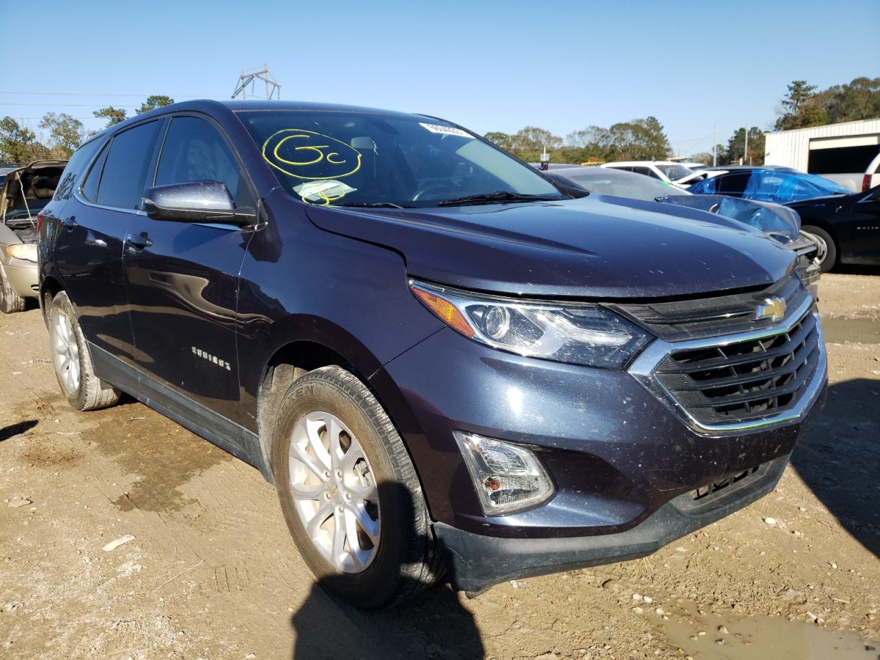 CHEVROLET EQUINOX LT 2018 with VIN 3GNAXJEV7JS544474 - Photo from auction