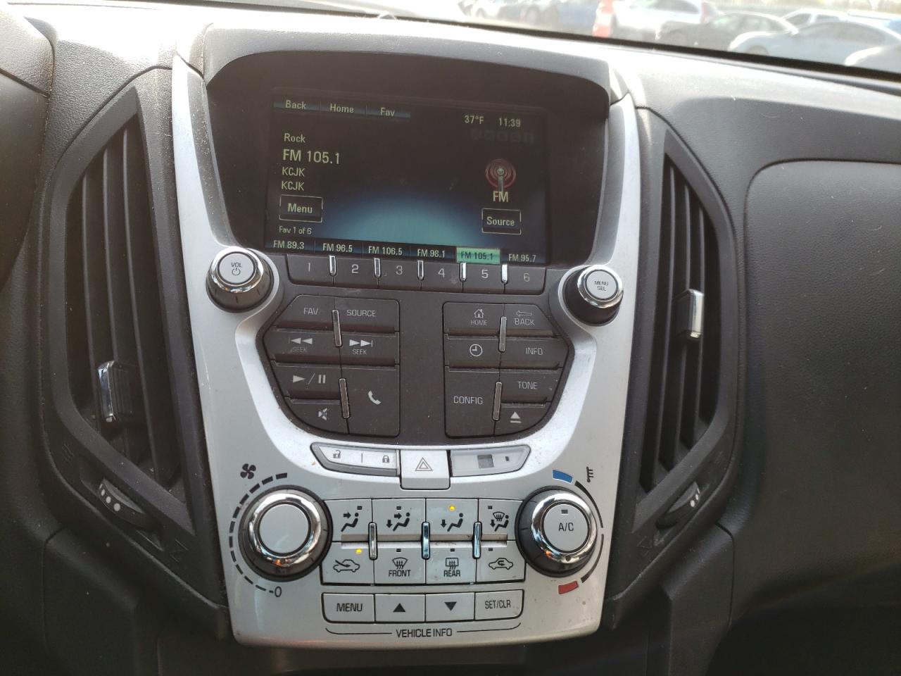 Photo 9 from auction – 2012 CHEVROLET EQUINOX LT with VIN 2GNALDEK2C6371497