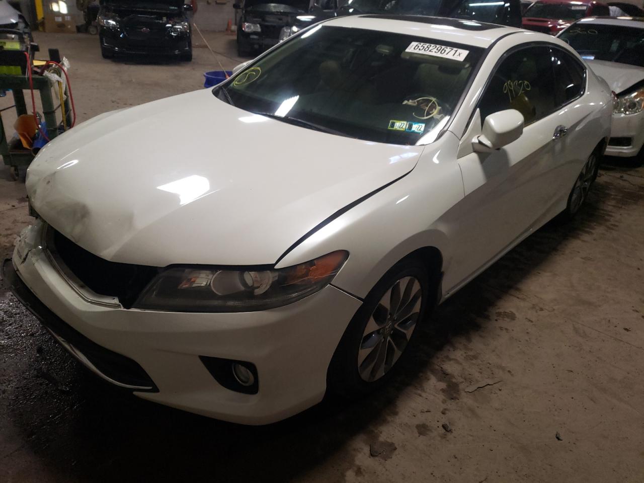 Photo 2 from auction – 2014 HONDA ACCORD EXL with VIN 1HGCT1B86EA009706