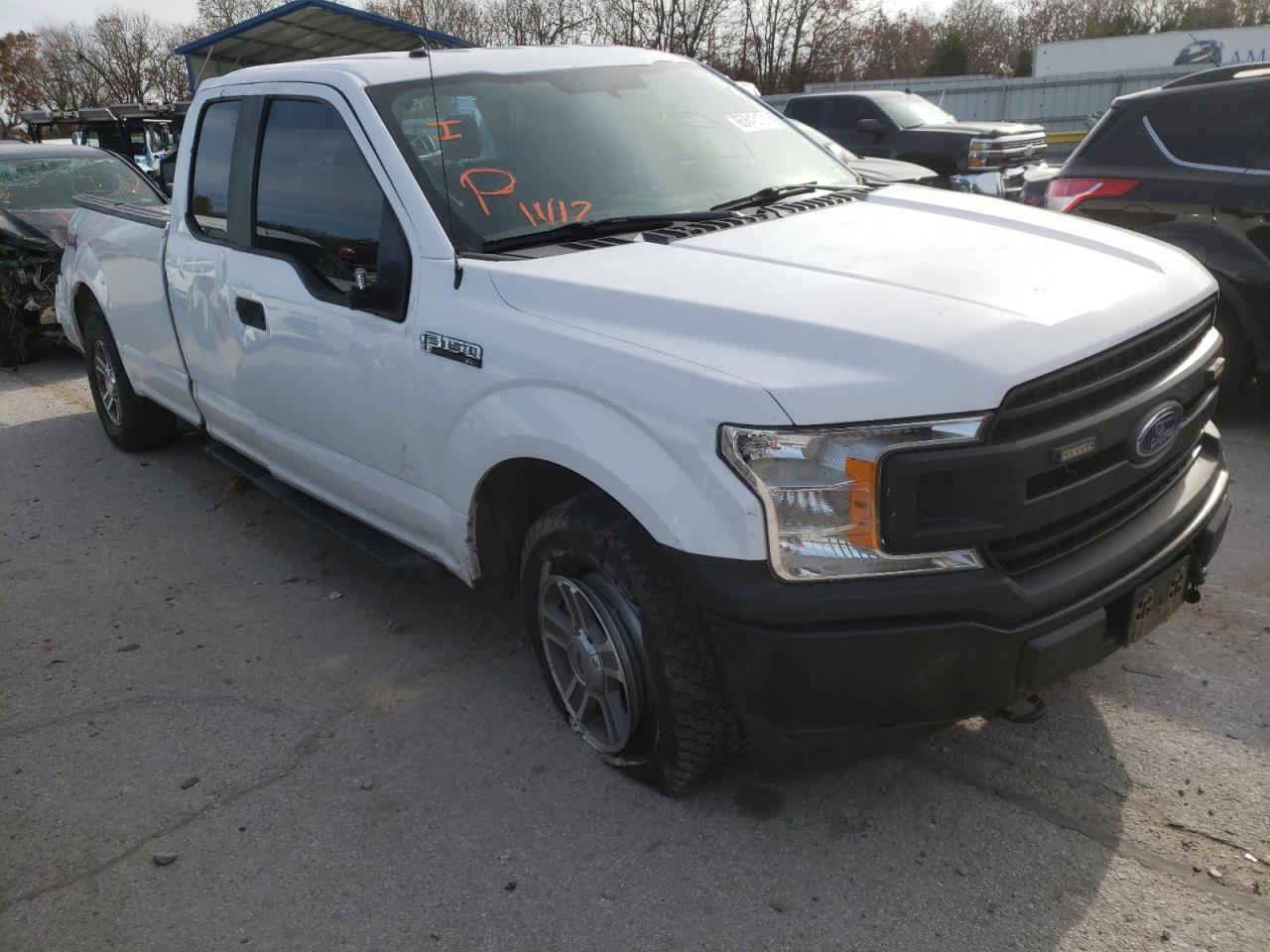 FORD F150 SUPER 2018 with VIN 1FTEX1E5XJKC83010 - Photo from auction