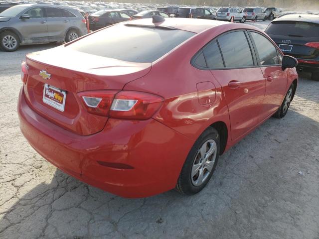 Photo 4 from auction – 2017 CHEVROLET CRUZE LS with VIN 3G1BC5SM8HS522191