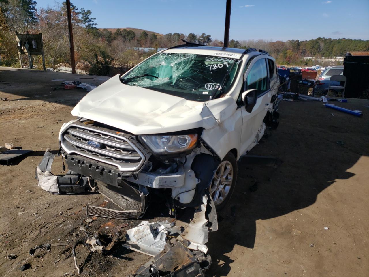 Photo 2 from auction – 2019 FORD ECOSPORT S with VIN MAJ3S2GE7KC267809
