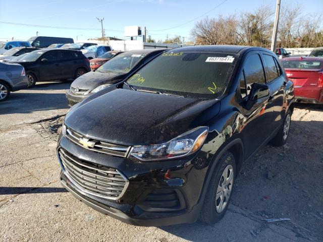 Photo 2 from auction – 2018 CHEVROLET TRAX LS with VIN 3GNCJKSB2JL383083