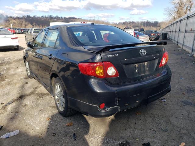 Photo 3 from auction – 2009 TOYOTA COROLLA BA with VIN 1NXBU40E99Z051062
