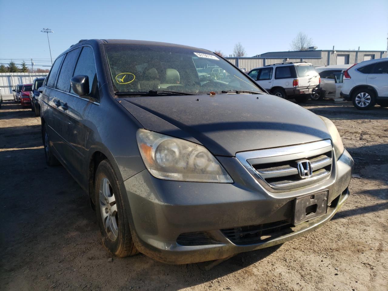 HONDA ODYSSEY EX 2007 with VIN 5FNRL38757B418261 - Photo from auction