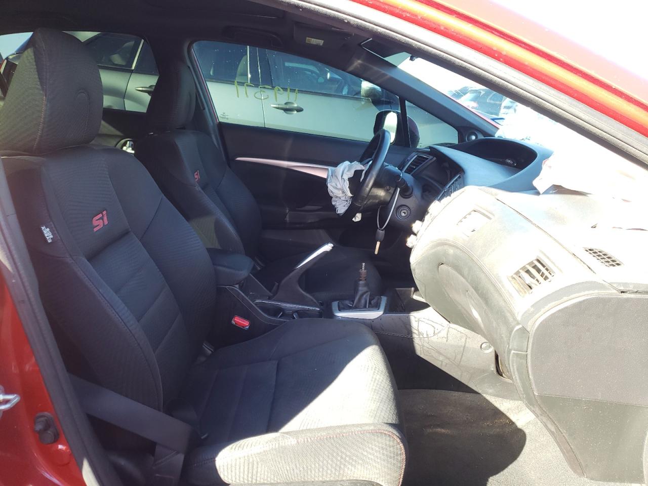 Photo 5 from auction – 2013 HONDA CIVIC SI with VIN 2HGFB6E56DH702869
