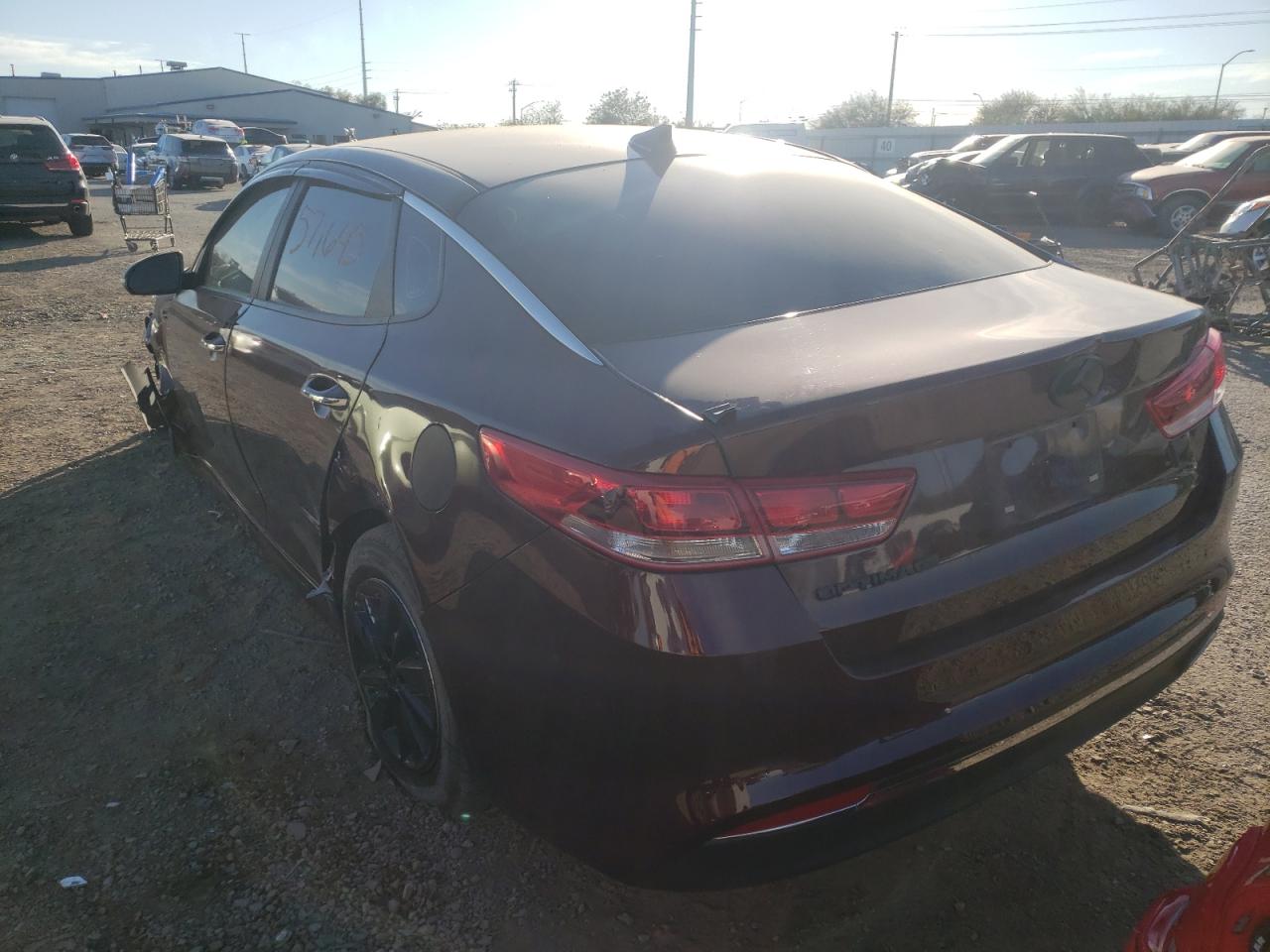Photo 3 from auction – 2016 KIA OPTIMA LX with VIN 5XXGT4L33GG117244