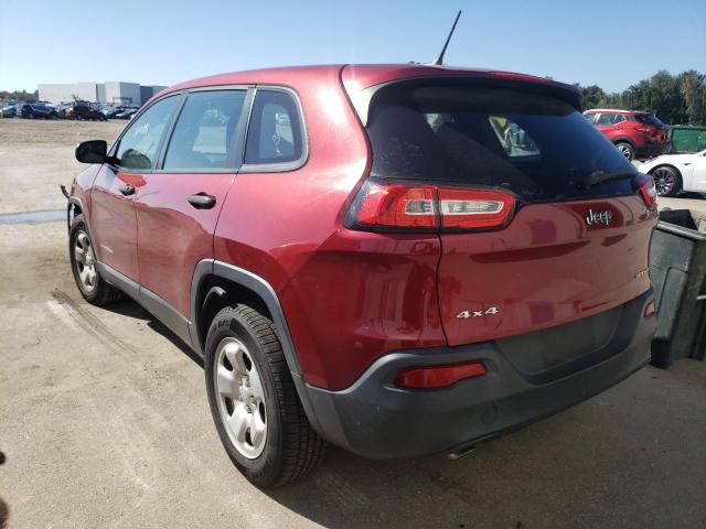 Photo 3 from auction – 2014 JEEP CHEROKEE S with VIN 1C4PJMAB8EW257396