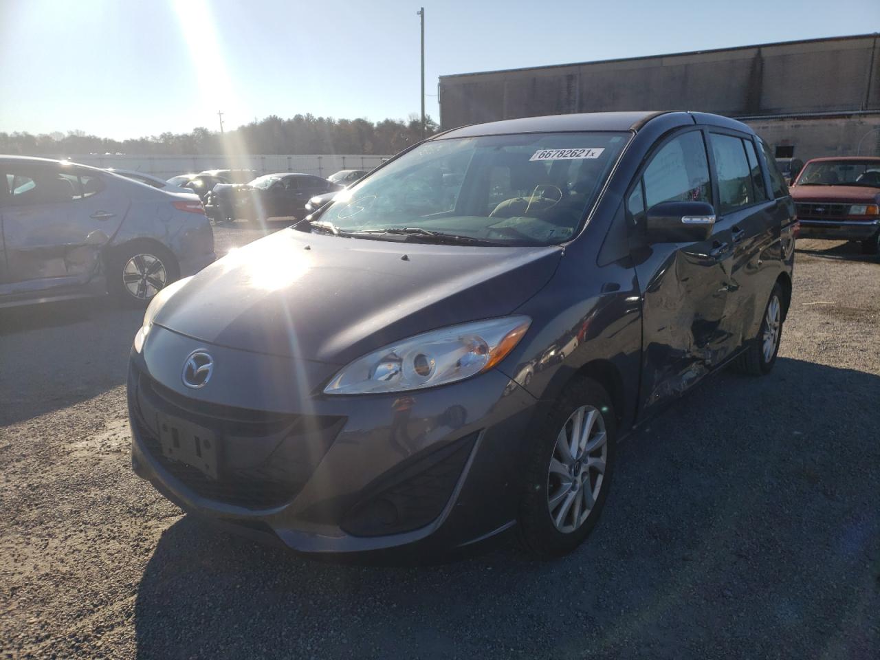 Photo 2 from auction – 2013 MAZDA 5 with VIN JM1CW2BL4D0160225