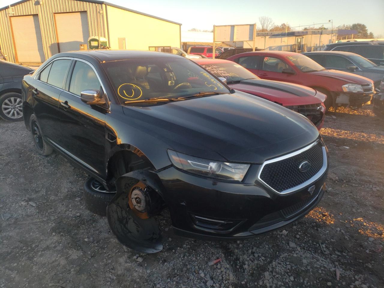 FORD TAURUS SHO 2013 with VIN 1FAHP2KTXDG145728 - Photo from auction