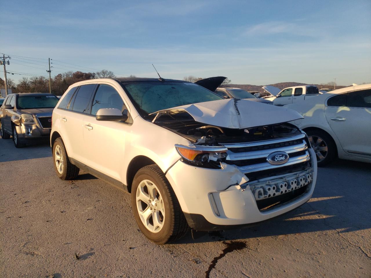 FORD EDGE SEL 2013 with VIN 2FMDK3JC0DBB99976 - Photo from auction