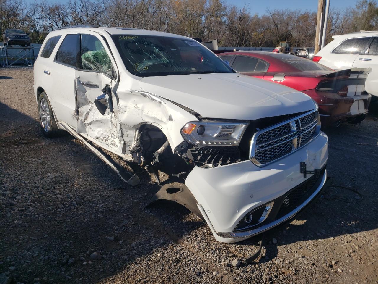 DODGE DURANGO CI 2018 with VIN 1C4RDHEG4JC316680 - Photo from auction