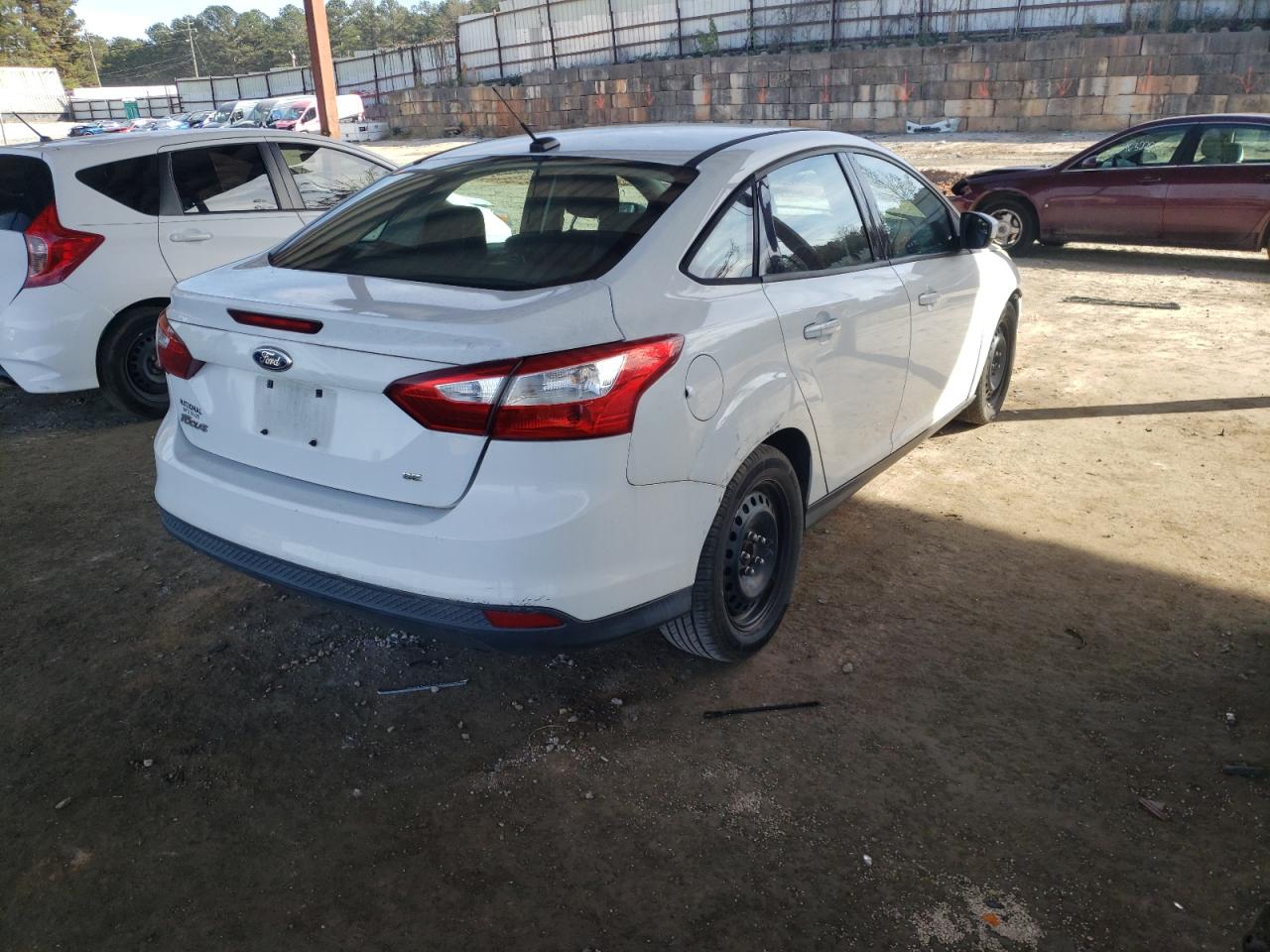 Photo 4 from auction – 2012 FORD FOCUS SE with VIN 1FAHP3F24CL156849