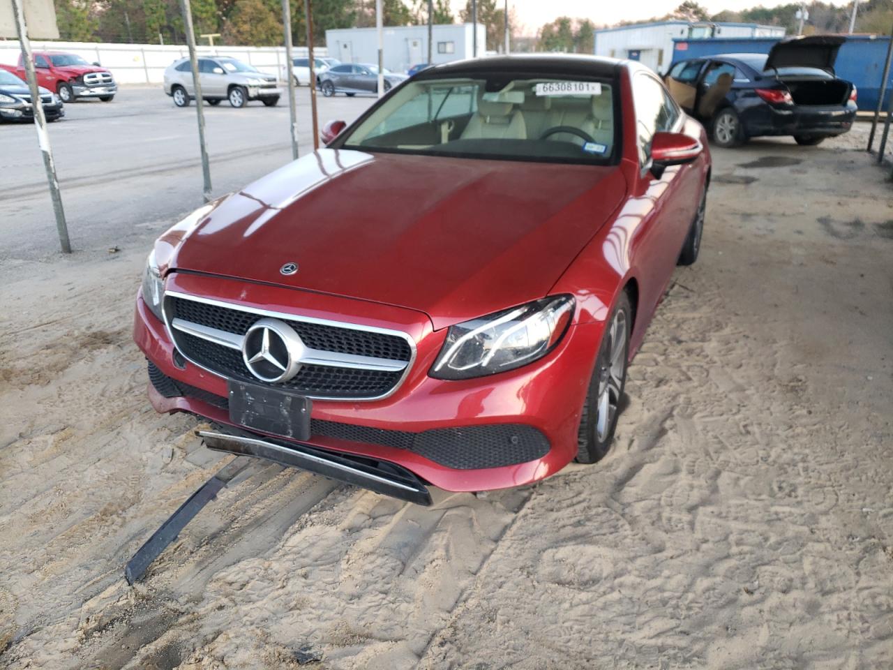 Photo 2 from auction – 2018 MERCEDES-BENZ E 400 with VIN WDD1J6FB1JF019142