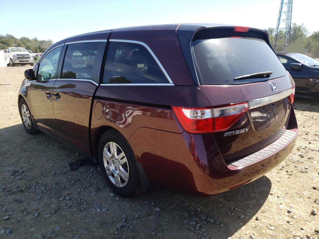 Photo 3 from auction – 2012 HONDA ODYSSEY LX with VIN 5FNRL5H22CB101838