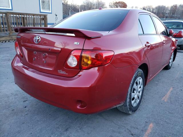 Photo 4 from auction – 2009 TOYOTA COROLLA BA with VIN 1NXBU40E19Z115157