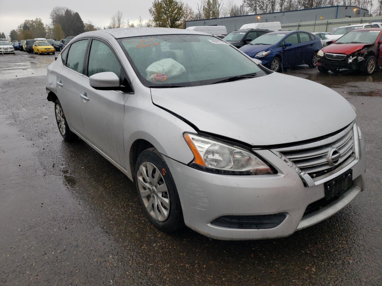 NISSAN SENTRA S 2015 with VIN 3N1AB7AP6FL675577 - Photo from auction
