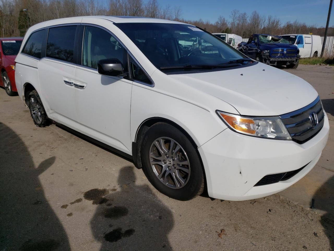HONDA ODYSSEY EX 2012 with VIN 5FNRL5H63CB121003 - Photo from auction