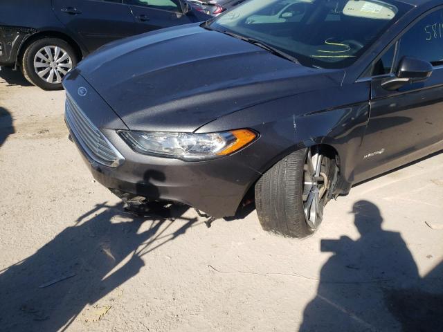 Photo 9 from auction – 2017 FORD FUSION SE with VIN 3FA6P0LUXHR222695