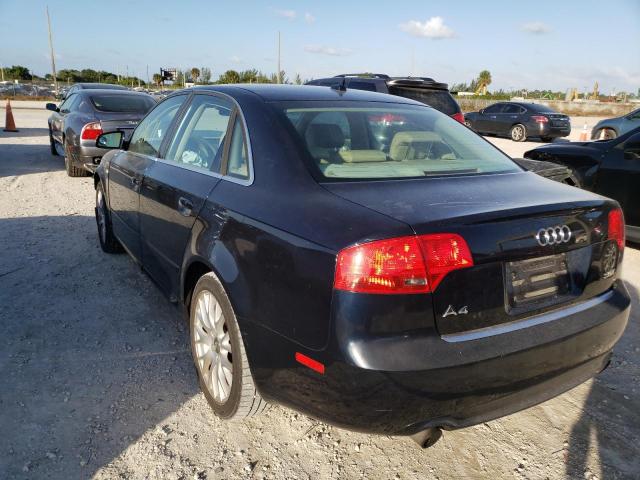 Photo 3 from auction – 2008 AUDI A4 2.0T with VIN WAUAF78E48A140048