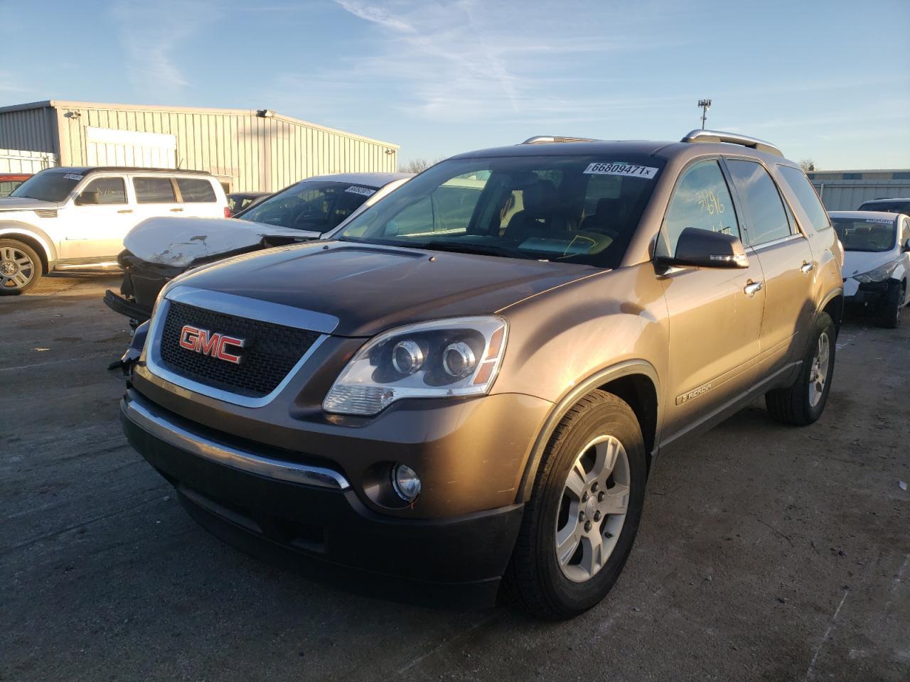 Photo 2 from auction – 2008 GMC ACADIA SLT with VIN 1GKER23708J307775