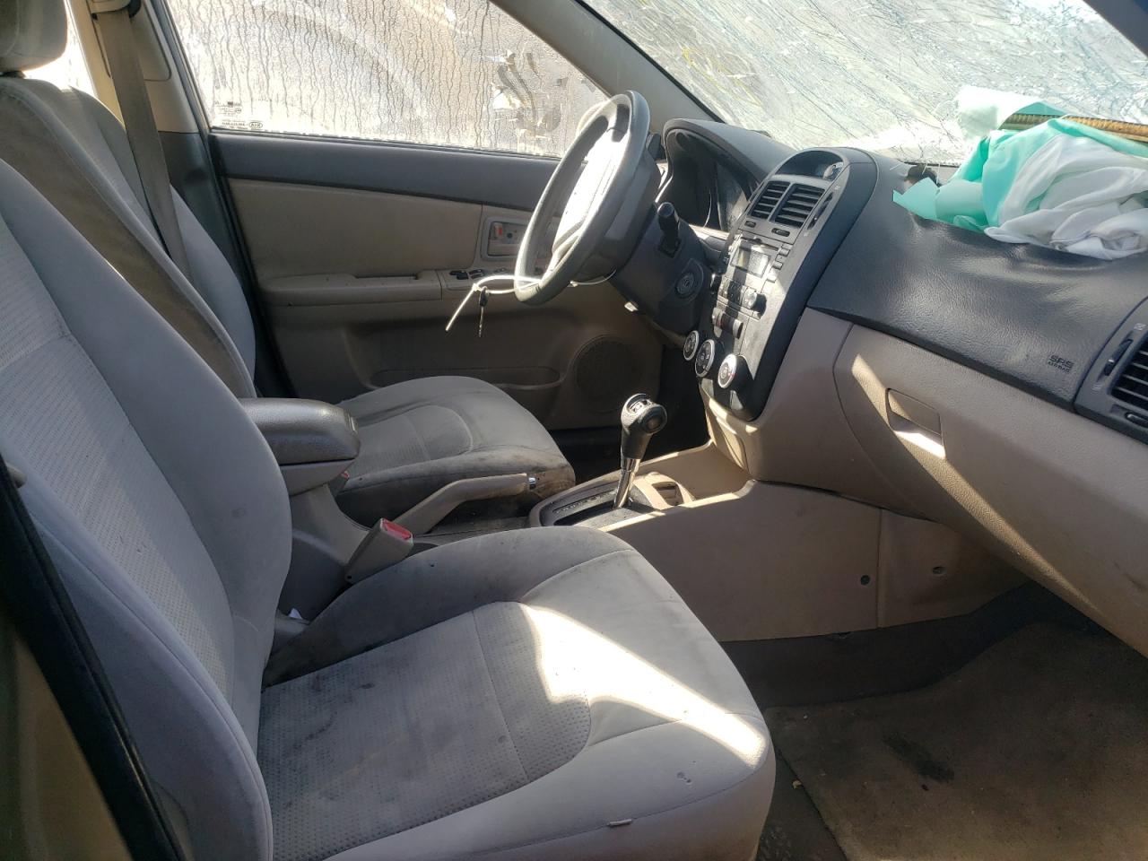 Photo 5 from auction – 2009 KIA SPECTRA EX with VIN KNAFE221795657579