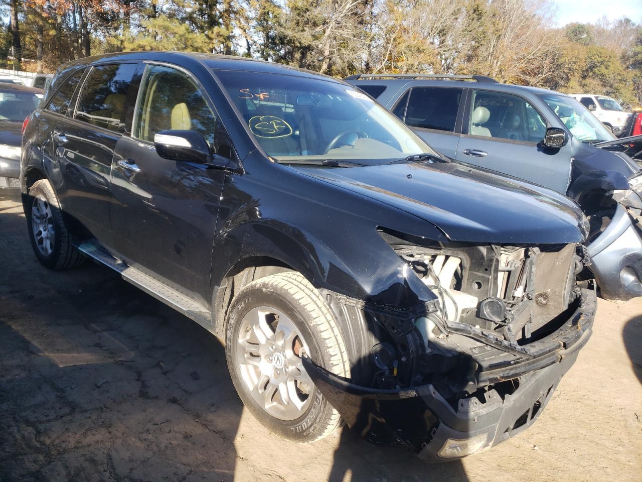 Photo 1 from auction – 2009 ACURA MDX with VIN 2HNYD28289H528445