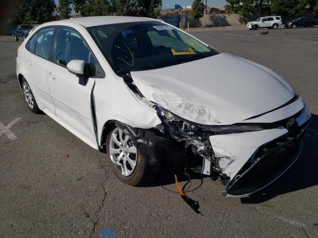 TOYOTA COROLLA LE 2021 with VIN 5YFEPMAE0MP227185 - Photo from auction