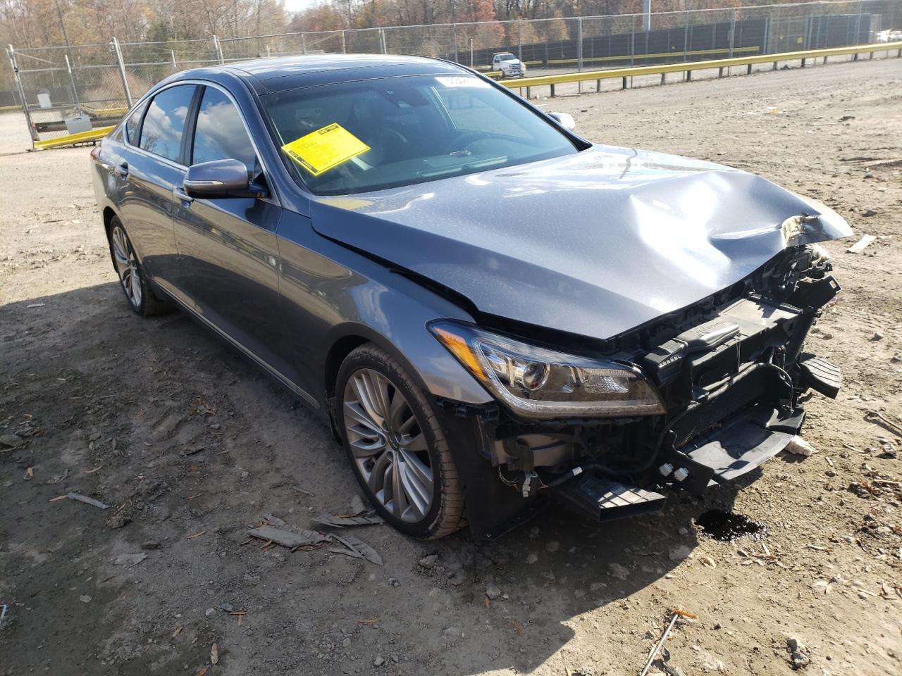HYUNDAI GENESIS 5. 2015 with VIN KMHGN4JF7FU078850 - Photo from auction