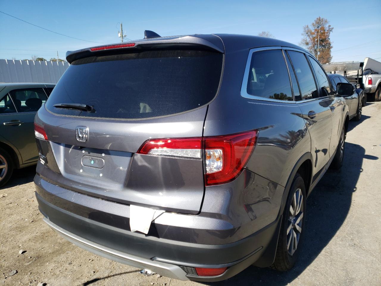 Photo 4 from auction – 2021 HONDA PILOT EXL with VIN 5FNYF5H53MB024587