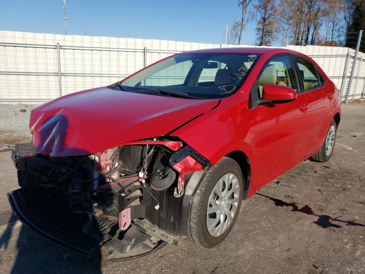 Photo 2 from auction – 2019 TOYOTA COROLLA L with VIN 2T1BURHE5KC222866