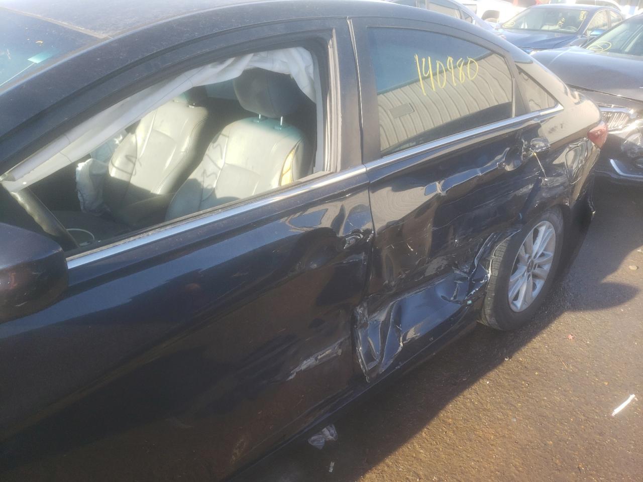 Photo 9 from auction – 2013 HYUNDAI SONATA GLS with VIN 5NPEB4AC3DH769018