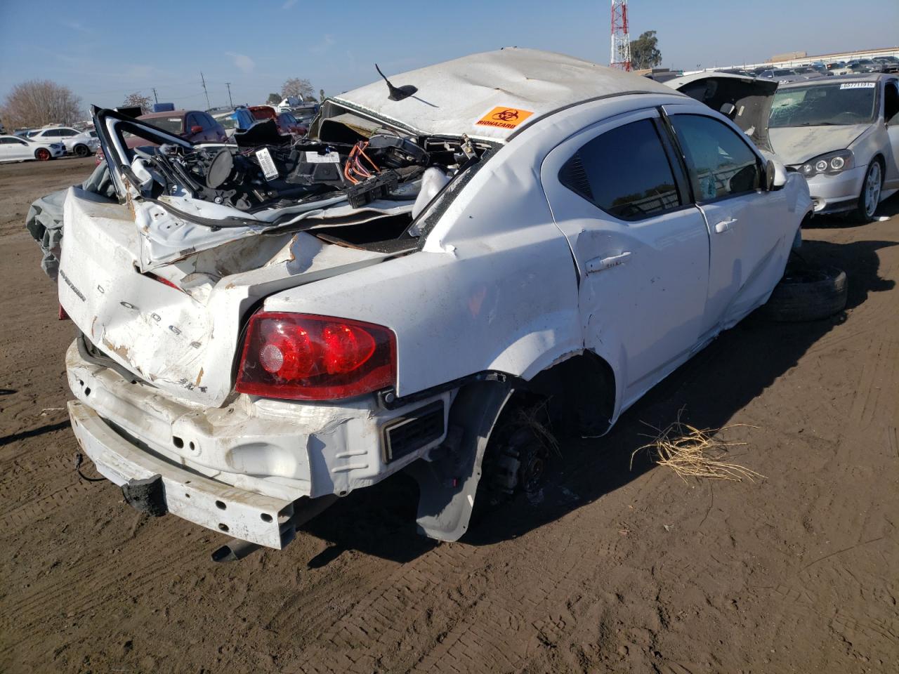 Photo 4 from auction – 2012 DODGE AVENGER SX with VIN 1C3CDZCB5CN196628