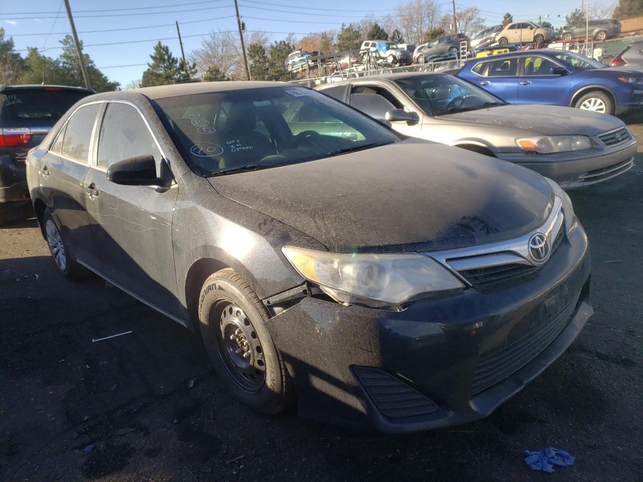 TOYOTA CAMRY L 2014 with VIN 4T4BF1FK7ER388402 - Photo from auction